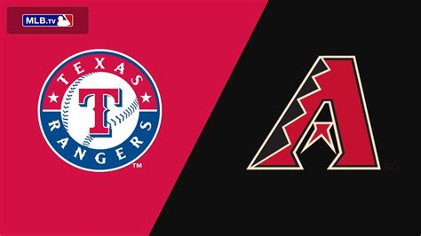 texas rangers vs arizona diamondbacks today